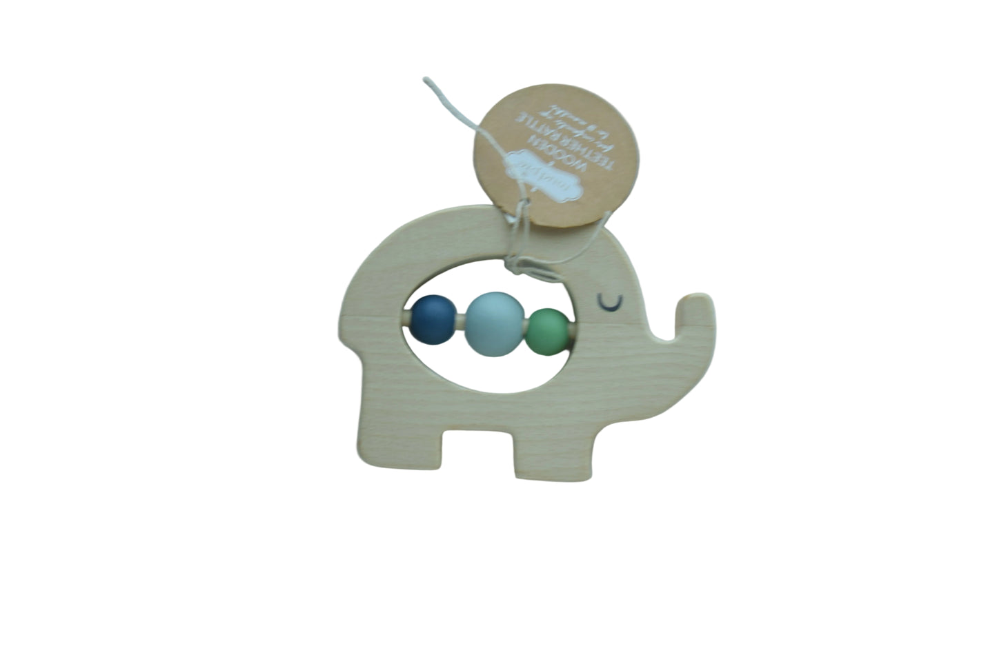 Mudpie Wooden Elephant Teether