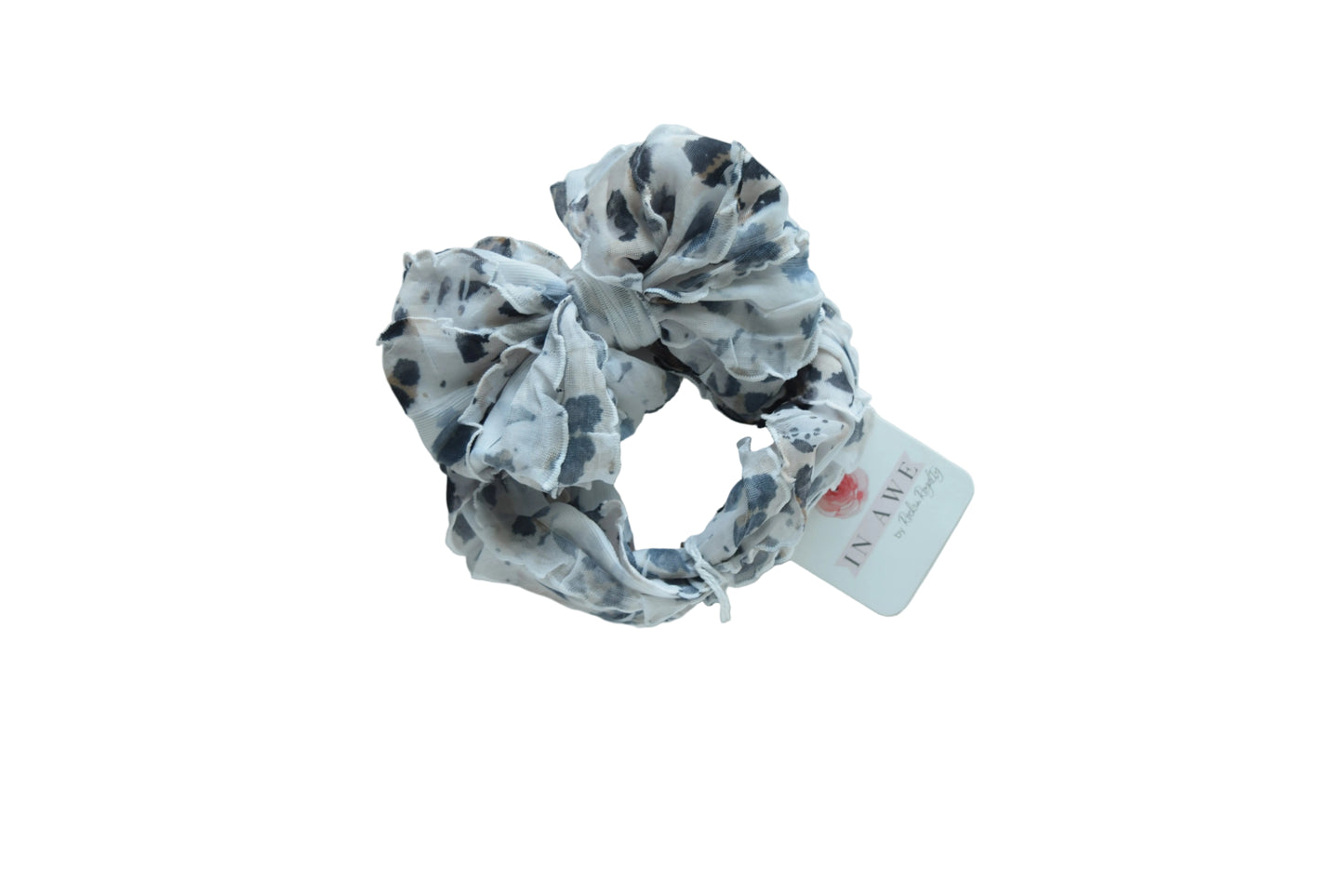 Rockin Royalty Ruffle Headband - Leopard