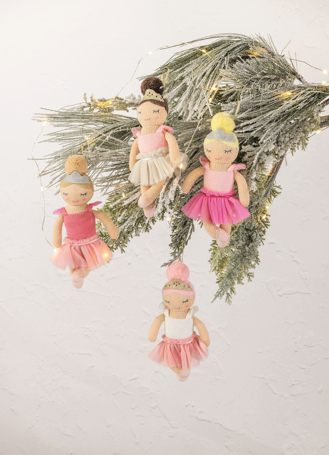Mudpie Knit Ballerina Ornament/Doll