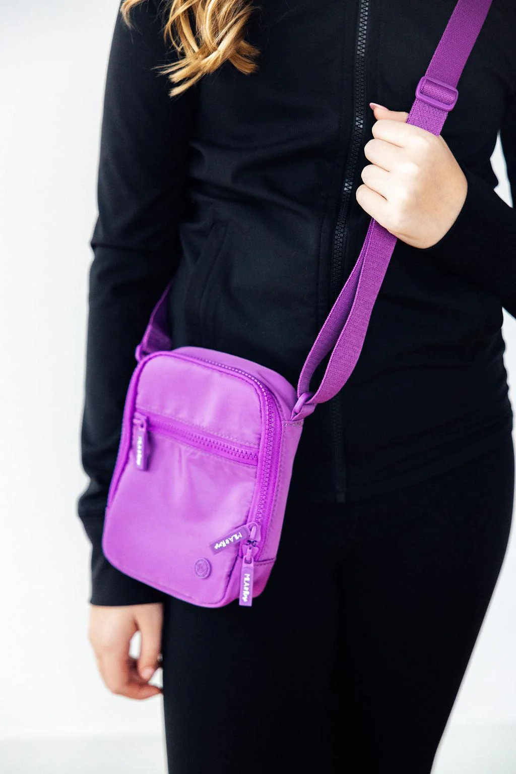 Mila & Rose Crossbody Bag Purple