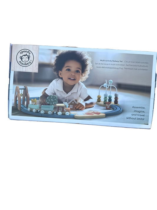 Speedy Monkey Train Set