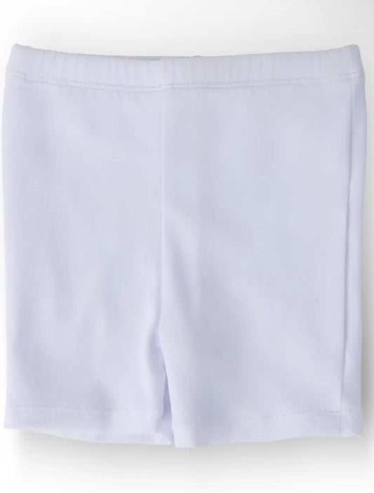 Mila & Rose White Twirl Shorts
