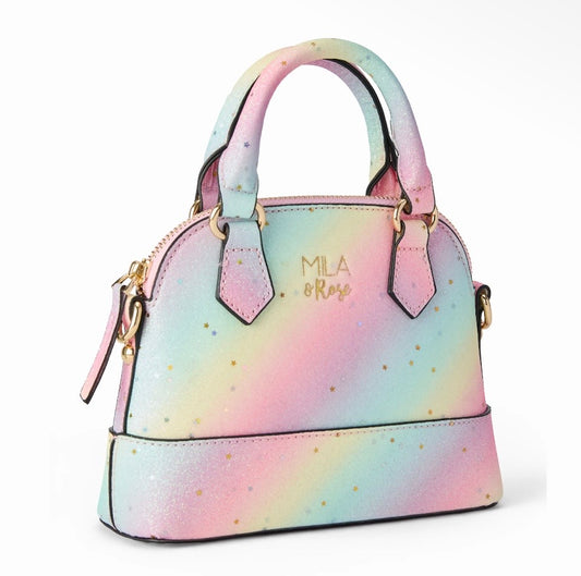 Mila & Rose Crossbody Purse - Unicorn Glitter
