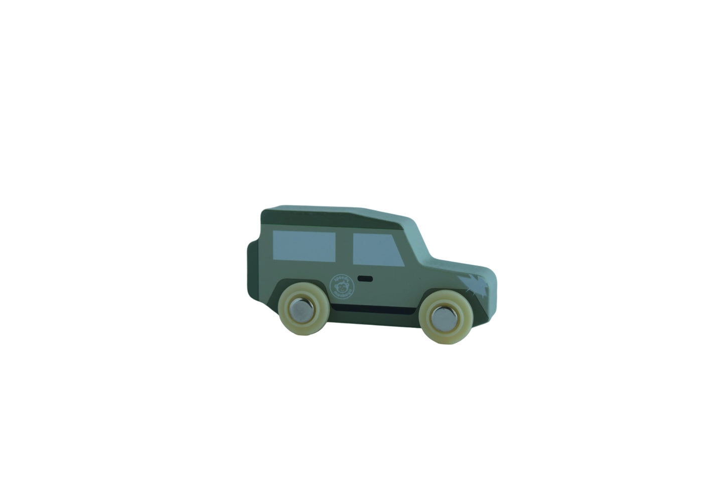 Speedy Monkey Wooden Jeep