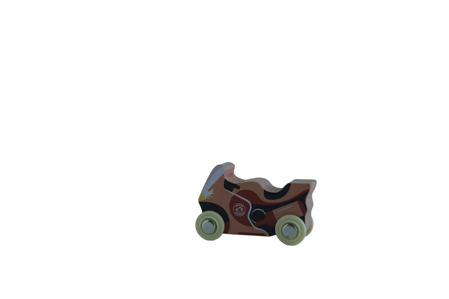 Speedy Monkey Wooden Motorcycle