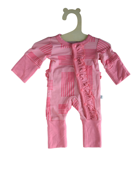 Laree & Co Snap Ruffle Footie