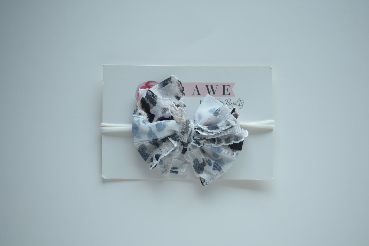 Rockin Royalty Mini Headbanded - Leopard