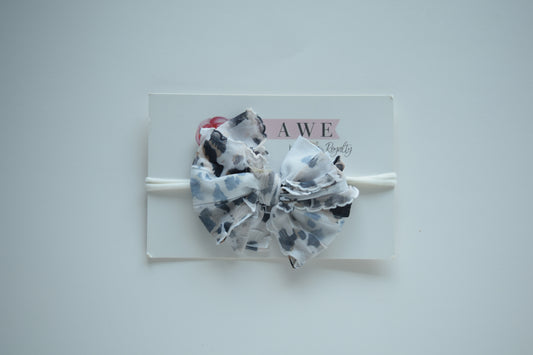 Rockin Royalty Mini Headbanded - Leopard