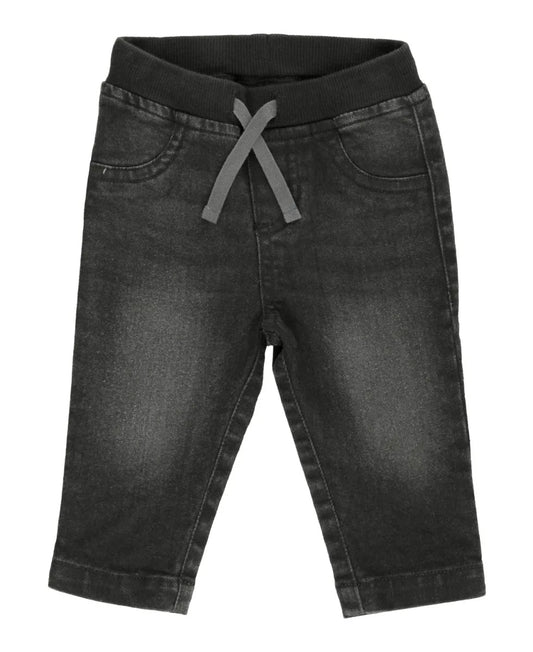 Rugged Butts Black Pull on Jean