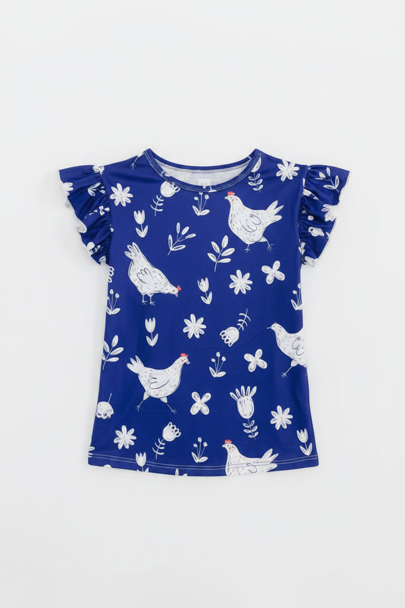 Mila & Rose Feathered Friends Tee