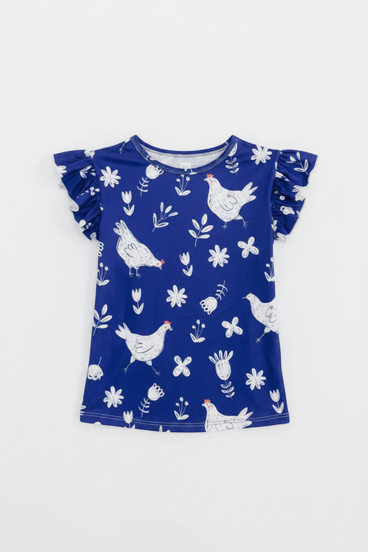 Mila & Rose Feathered Friends Tee