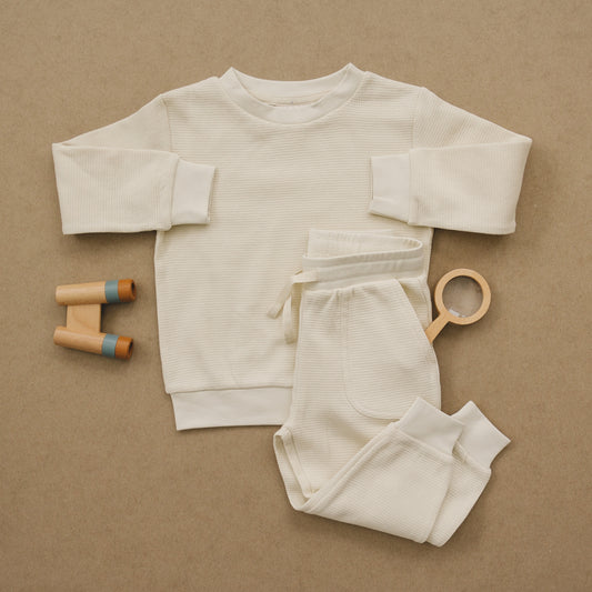 Henry Drew Frost Waffle Knit Lounge Set