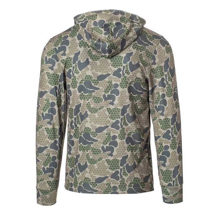 Fieldstone Dry-Fit Hex Camo Hoodie
