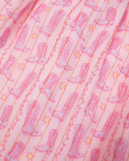 Smocking Bird Cowgirl Bubble