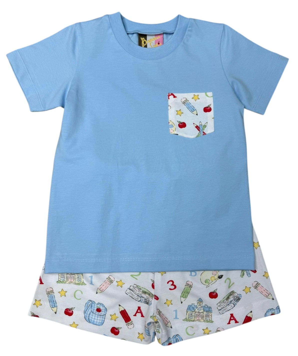 Banana Split Apple Short Set