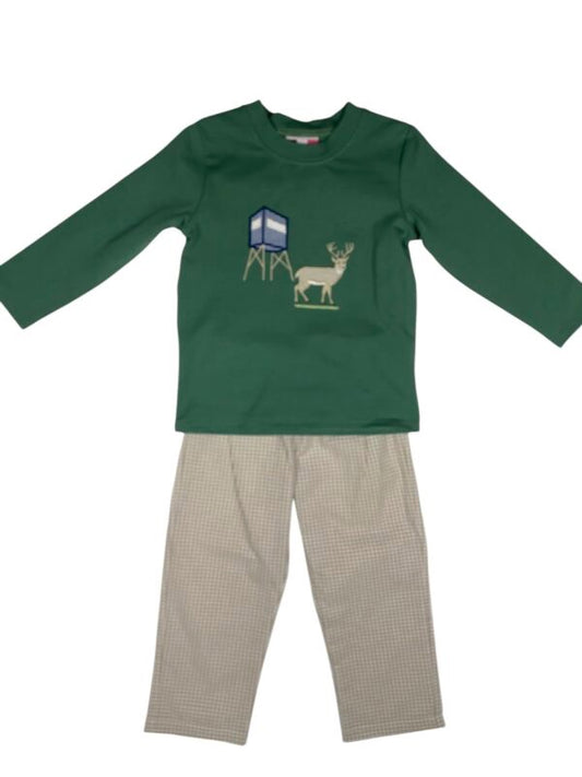 Banana Split Woodland Buck Pant Set