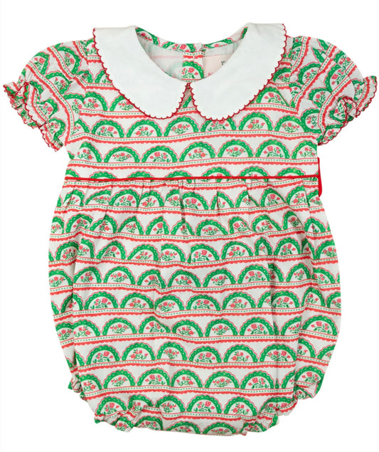 Smockingbird Christmas Floral Bubble