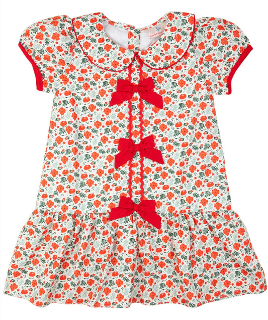 Smockingbird Floral Bow Dress