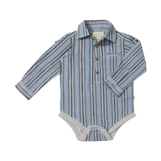 Me & Henry Multicolor Jasper Onesie